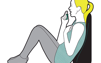 Heart attack first aid - ask the casualty to take their own angina medication