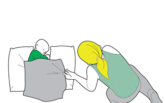 Baby seizures first aid - try to cool the baby down