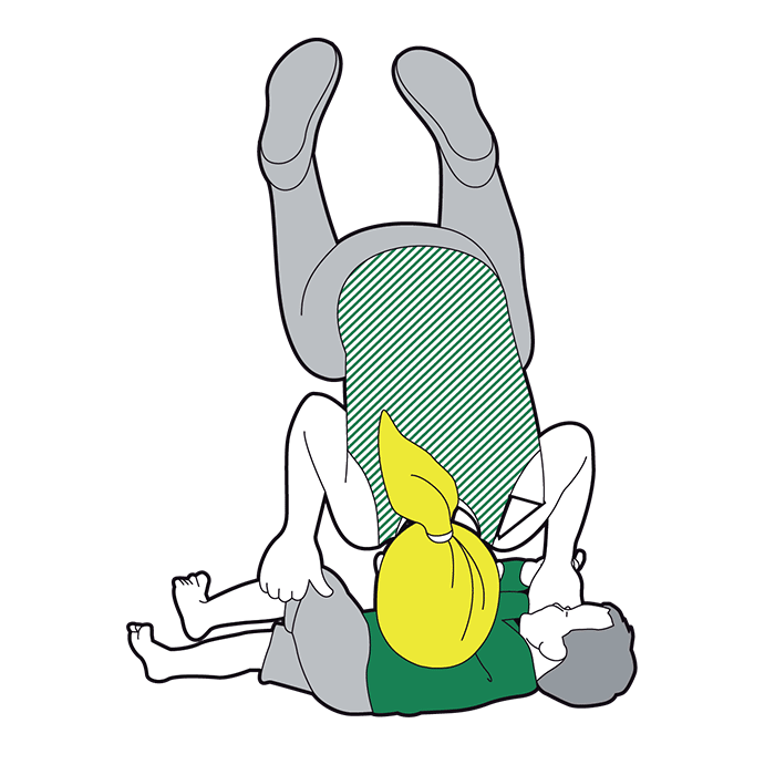 Seizures in children - put them into the recovery position