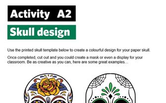 KS3-A2-Skull design