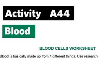 KS3-A44-Maths blood content KS3-A44-Maths blood content