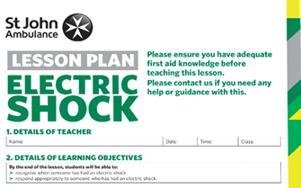 Electric Shock lesson plan image