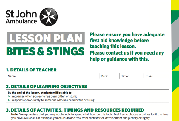 lesson-plans-for-bites-stings-treatment