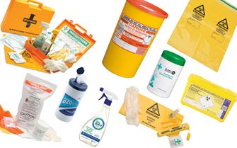 Biohazard kits and accessories