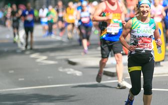 London Marathon runners