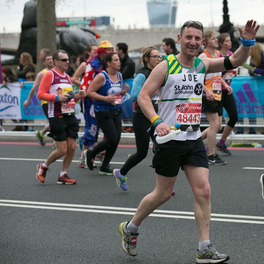 London Marathon runner