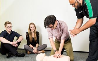 Workplace first aid training