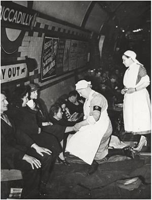 St John Voluntary Aid Detachment nurses 