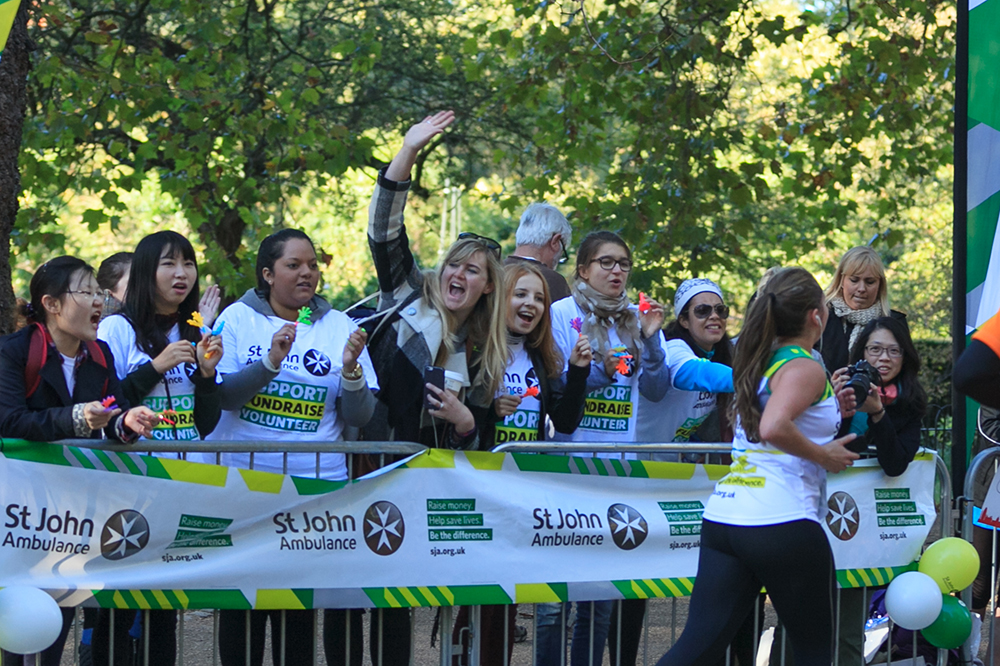 St John Ambulance Fundraising and Communications volunteers