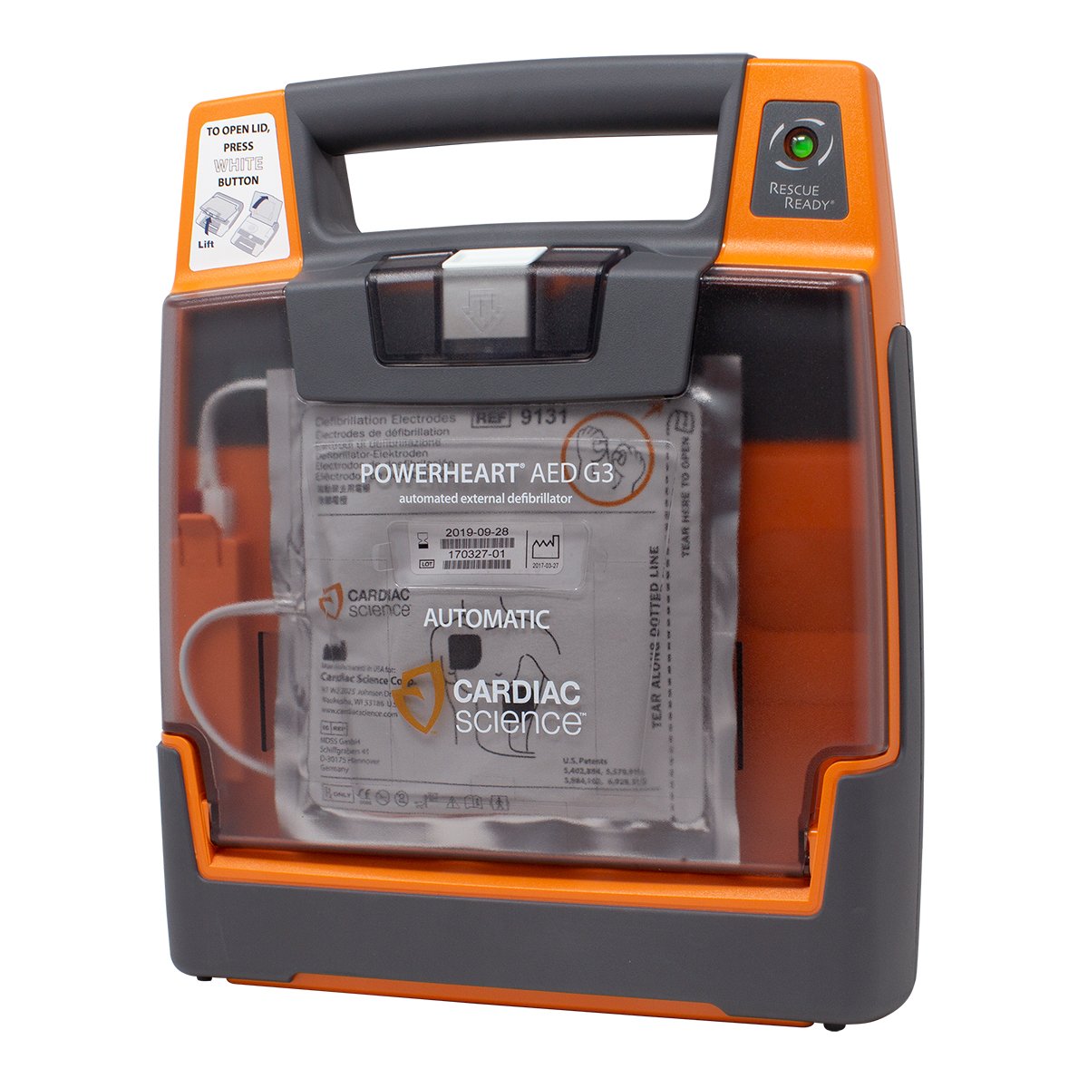 Cardiac Science™ PowerHeart® G3 Elite Semi-Automatic Defibrillator