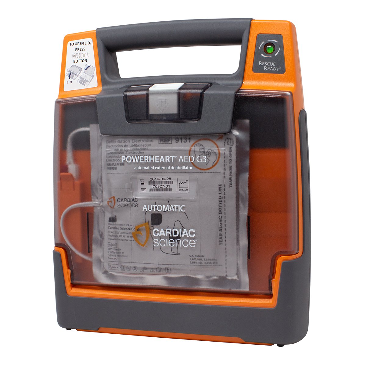 Cardiac Science™ PowerHeart® G3 Elite Fully Automatic Defibrillator