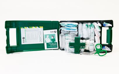St John Ambulance Large Alpha Workplace First Aid Kit BS 8599-1:2019
