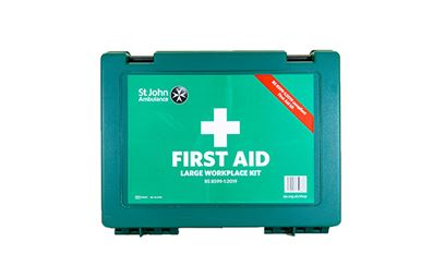 St John Ambulance Large Standard Workplace First Aid Kit BS 8599-1:2019 St John Ambulance Large Standard Workplace First Aid Kit BS 8599-1:2019