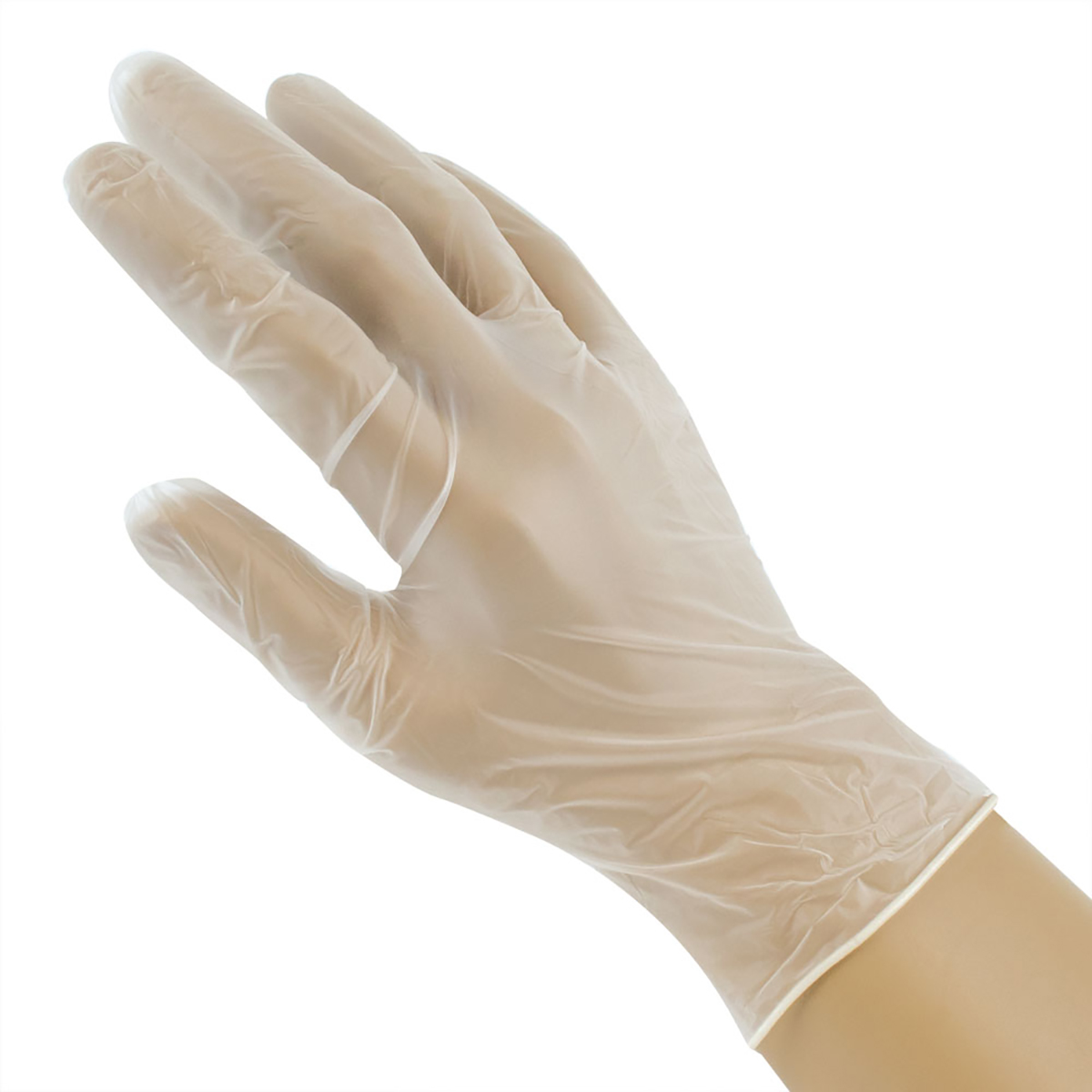 Box of 100 Vinyl Powder-Free Gloves