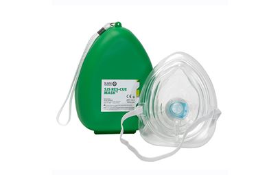 St John Ambulance Res-Cue Mask in Green Case St John Ambulance Res-Cue Mask in Green Case