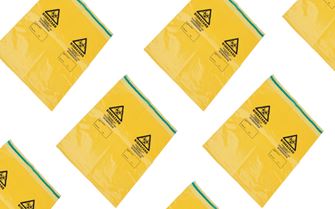 Clinical waste bags