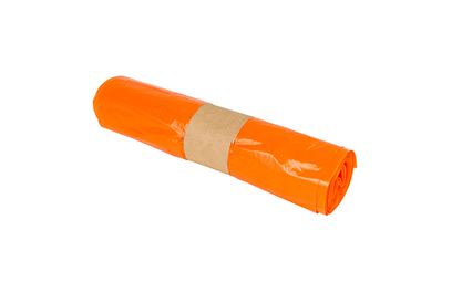 Pack of 25 24cm x 44.5cm x 65.5cm Orange Clinical Waste Bags Pack of 25 24cm x 44.5cm x 65.5cm Orange Clinical Waste Bags