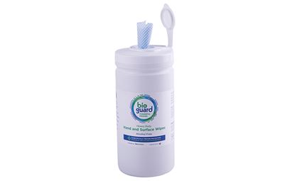 Tub of 150 Bioguard Heavy Duty Hand and Surface Wipes Tub of 150 Bioguard Heavy Duty Hand and Surface Wipes