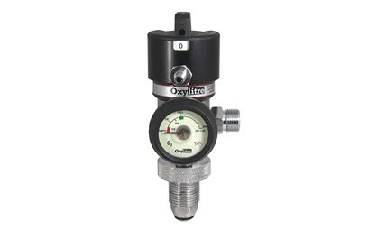 Bullnose Oxygen Regulator with Multiflow Valve for F Size Cylinders