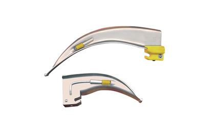 Pack of 10 Size 3 Metal Max 90 Laryngoscope Blades