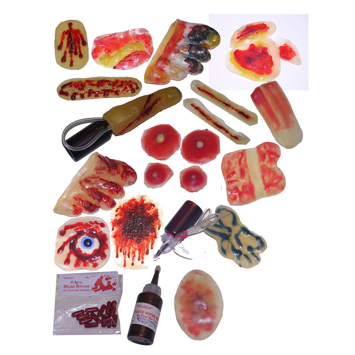 Plastic Wound Replicas Plastifol Set No. 3