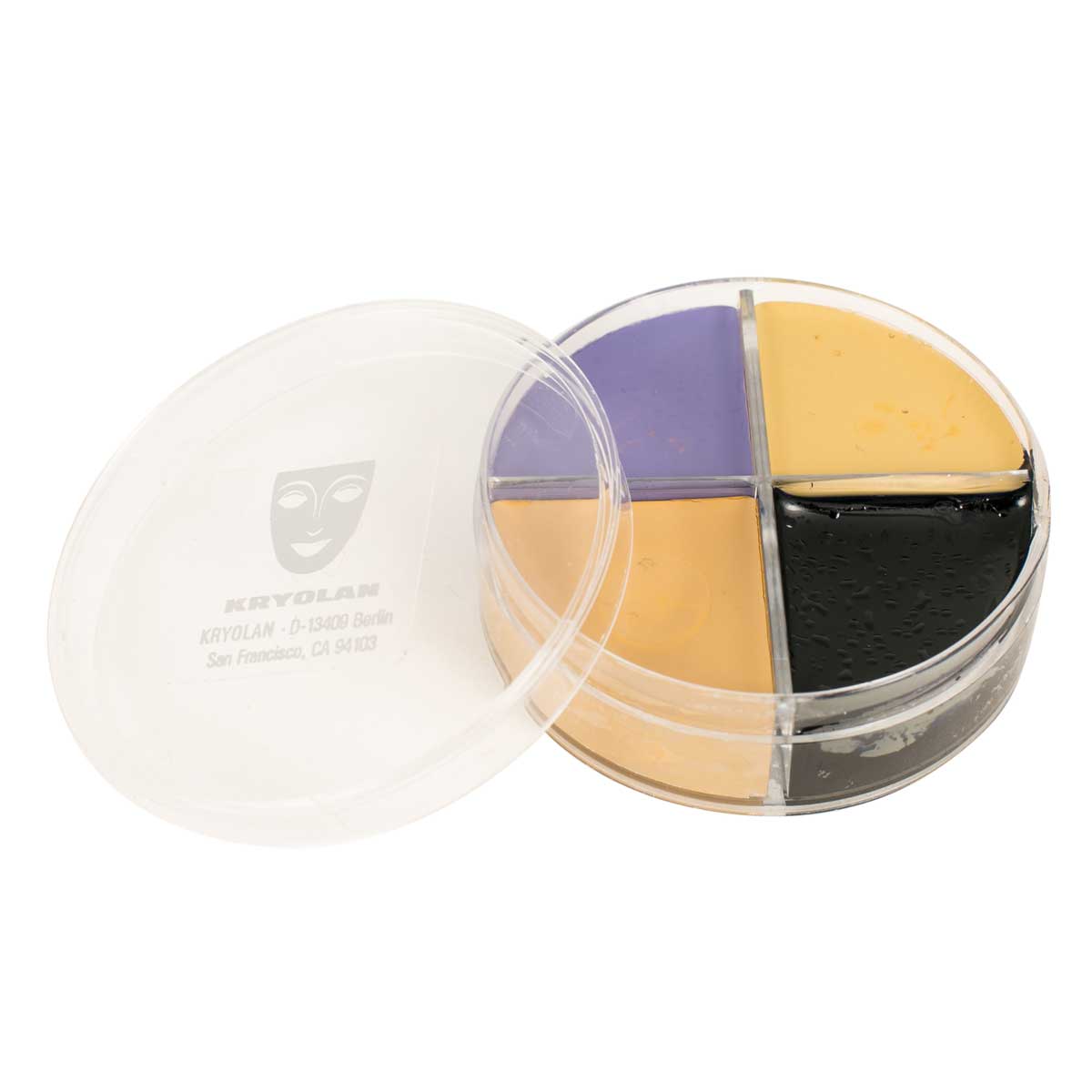 4 Colours Casualty Simulation Makeup Wheel